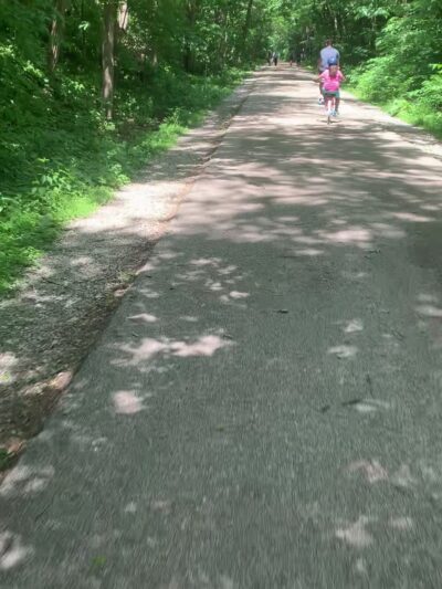West Washington Constitution Trail parking - Bloomington, IL
