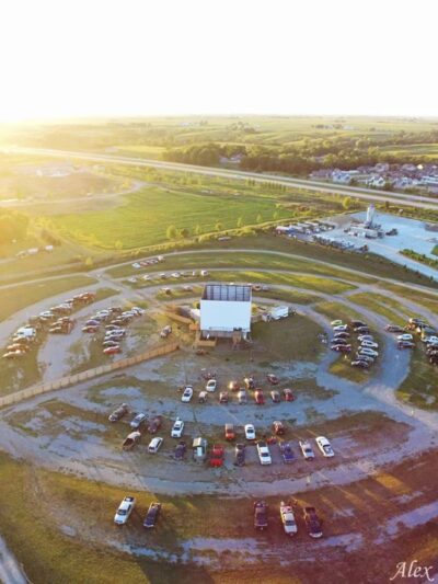 Blue Grass Drive-In Theater - Blue Grass, IA