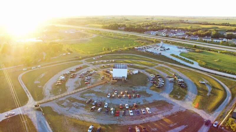 Blue Grass Drive-In Theater - Blue Grass, IA