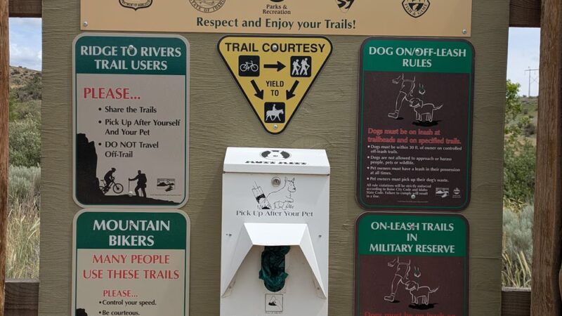 Three Bears Parking and Trailhead - Boise, ID