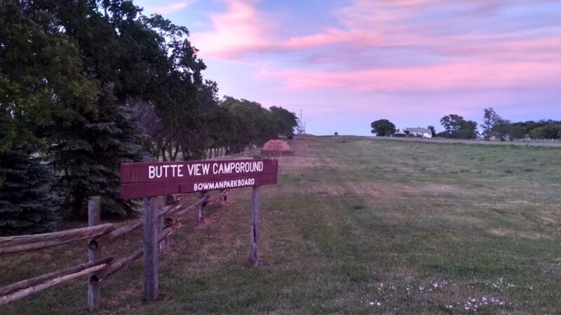 Bowman Parks and Recreation Butte View Campground - Bowman, ND