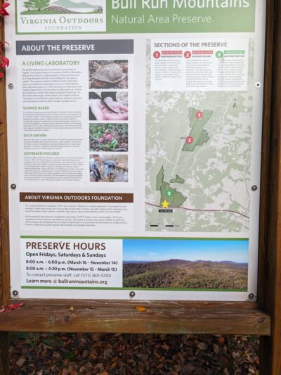 Bull Run Mountains Natural Area Preserve - Virginia Outdoors Foundation - Broad Run, VA