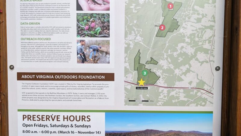 Bull Run Mountains Natural Area Preserve - Virginia Outdoors Foundation - Broad Run, VA