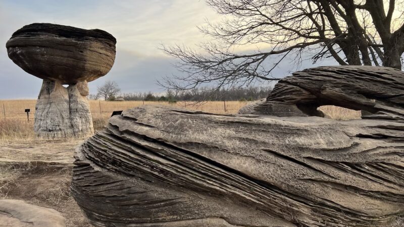 Mushroom Rock State Park - Brookville, KS