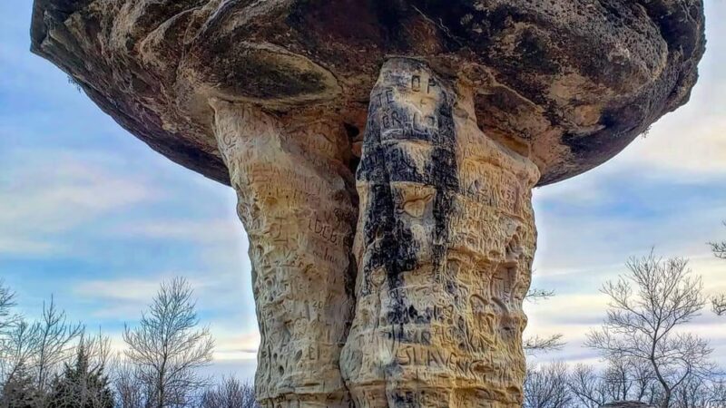 Mushroom Rock State Park - Brookville, KS