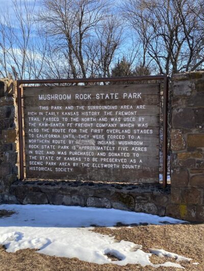 Mushroom Rock State Park - Brookville, KS