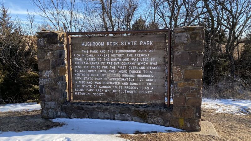Mushroom Rock State Park - Brookville, KS