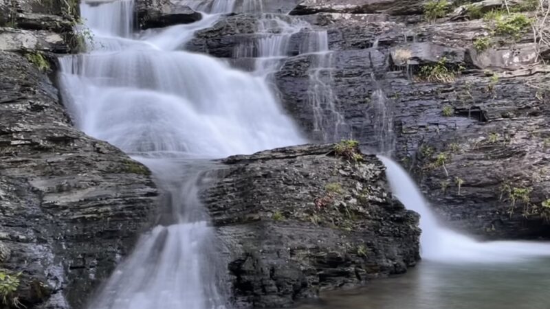 Crooked Creek Falls - Caddo Gap, AR