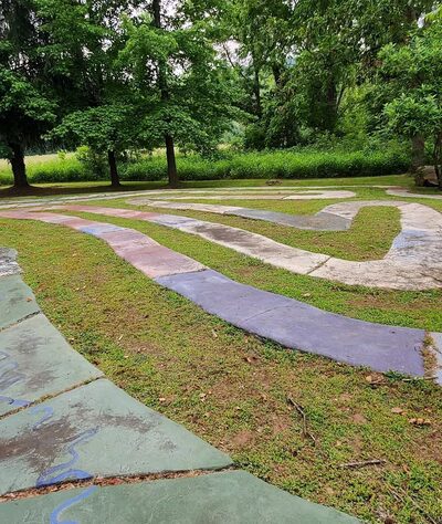 Public Access Stream Park - Caldwell, WV