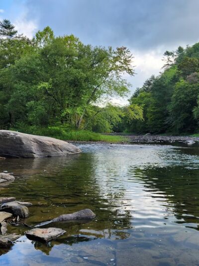 Start of Greenbrier River Trail - Caldwell, WV