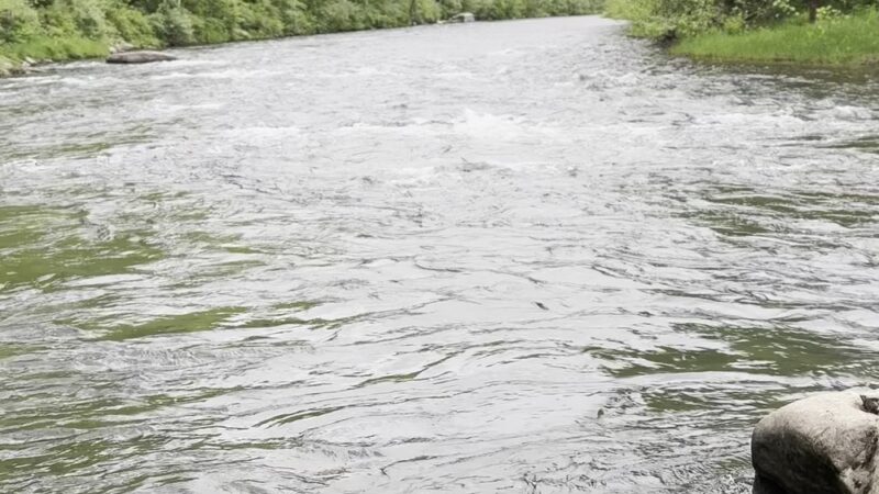 Start of Greenbrier River Trail - Caldwell, WV