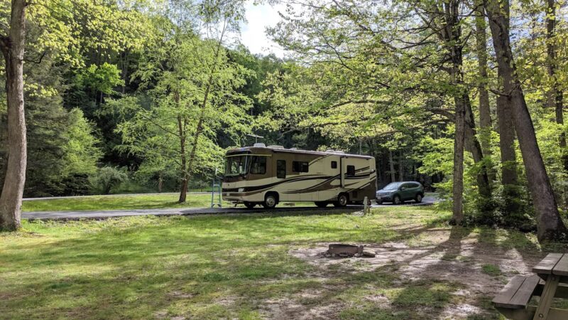 Mash Fork Campground - Camp Creek, WV