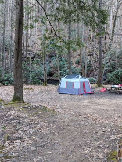 Mash Fork Campground - Camp Creek, WV