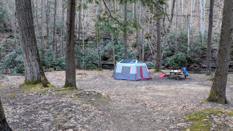 Mash Fork Campground - Camp Creek, WV