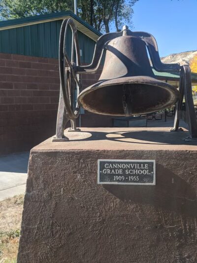 Cannonville Historic Grade School Town Park - Cannonville, UT