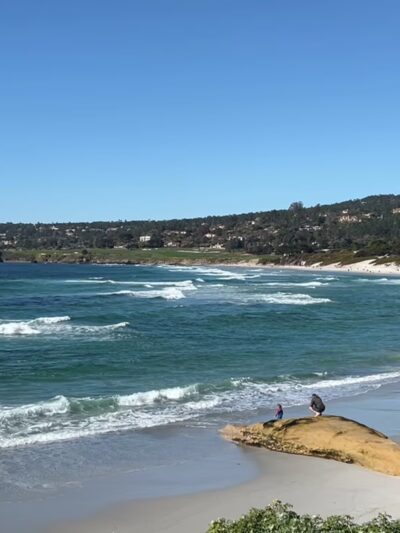 Carmel Beach Walk - Carmel-By-The-Sea, CA
