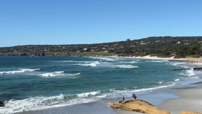 Carmel Beach Walk - Carmel-By-The-Sea, CA