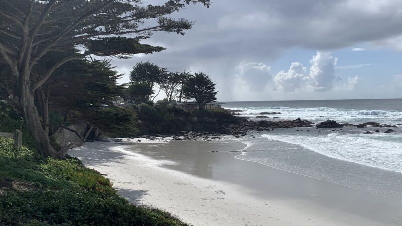 Carmel Beach Walk - Carmel-By-The-Sea, CA