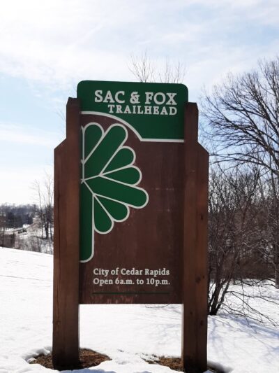 Sac & Fox Trailhead - Cedar Rapids, IA