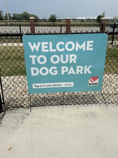Dog Park at Love's Travel Stops - Channahon, IL