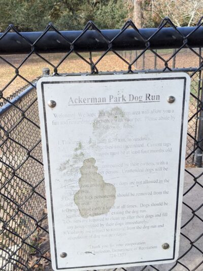 Ackerman Dog Park - Charleston, SC