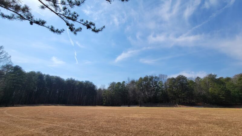 Reedy Creek Nature Preserve Park Main Entrance - Charlotte, NC