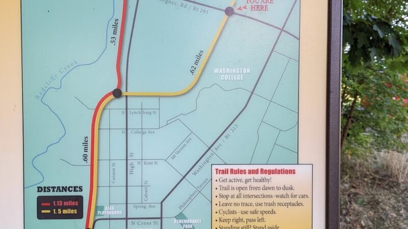 Wayne Gilchrest Trail (Chestertown Rail Trail) - North End - Chestertown, MD