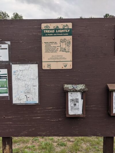 Day Road Motorized Trailhead - Clam Lake, WI