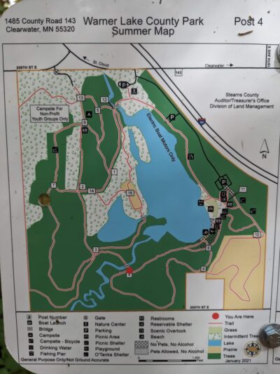 Warner Lake County Park - Clearwater, MN