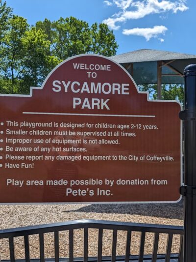 Sycamore Park - Coffeyville, KS