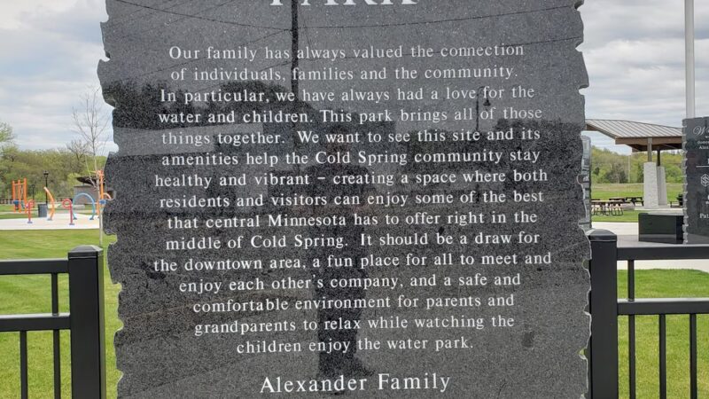 Alexander Park - Cold Spring, MN