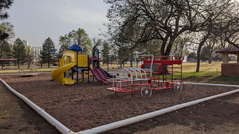 Playground at ColdWater City Park - Coldwater, KS