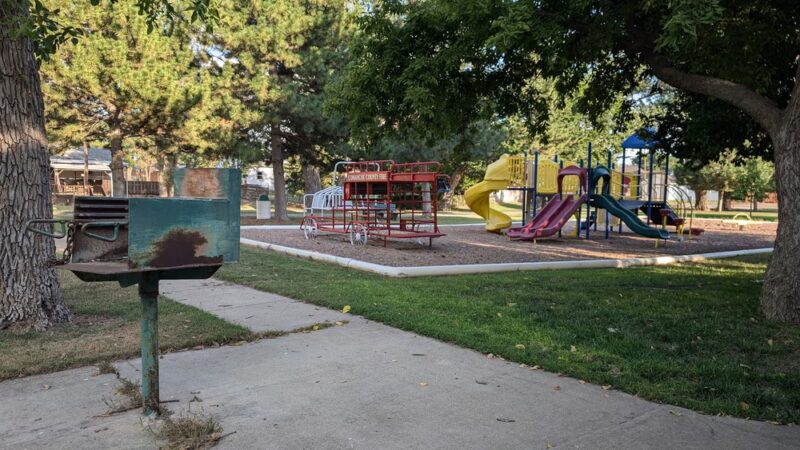 Playground at ColdWater City Park - Coldwater, KS