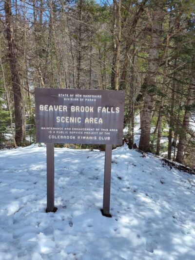 Beaver Brook Falls Wayside - Colebrook, NH