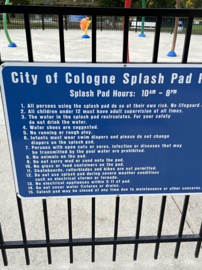 Cologne Splash Pad - Cologne, MN