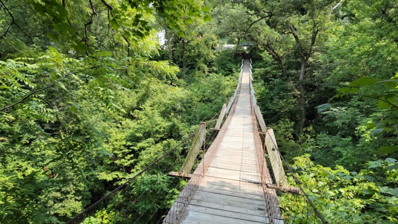 Swinging Bridge Park - Columbus Junction, IA