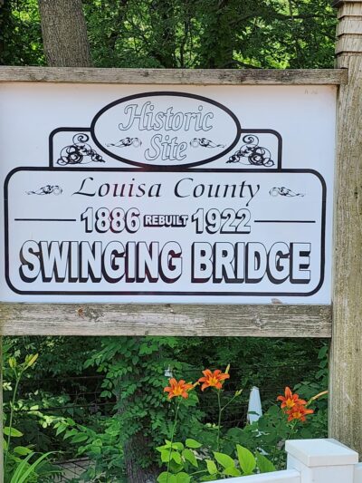Swinging Bridge Park - Columbus Junction, IA