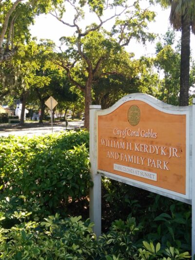 William H. Kerdyk, Jr., and Family Park - Coral Gables, FL