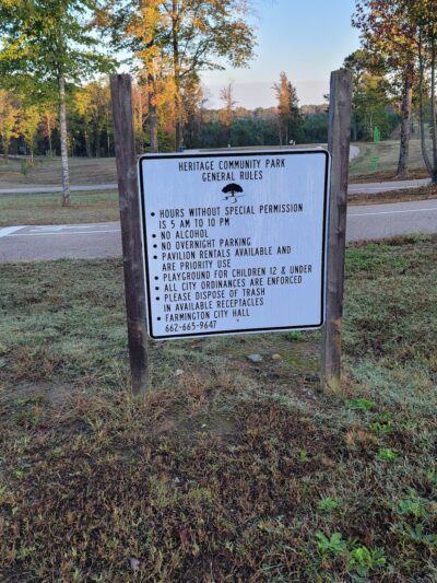 Farmington City Park - Corinth, MS