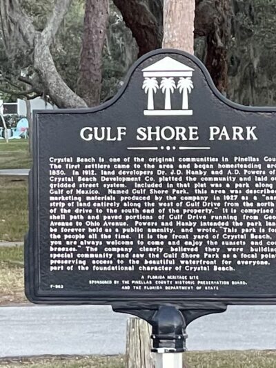 Gulf Shore Park - Crystal Beach, FL