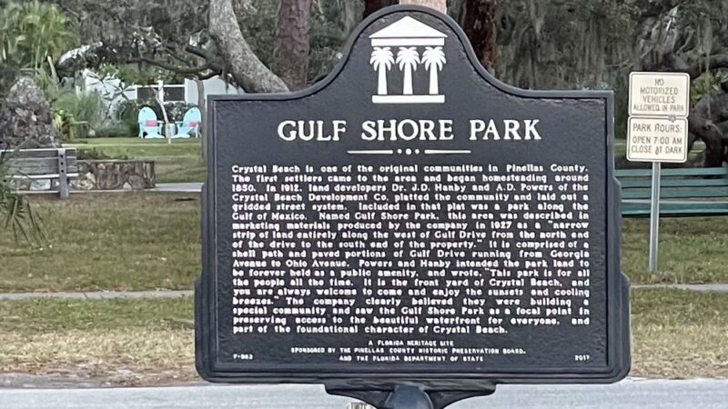 Gulf Shore Park - Crystal Beach, FL