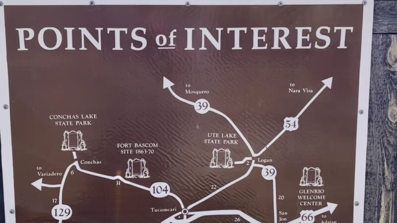 Pajarito Rest Area Westbound - Cuervo, NM