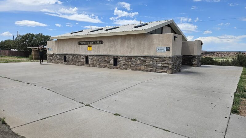 Pajarito Rest Area Westbound - Cuervo, NM