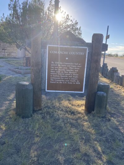 Pajarito Rest Area Westbound - Cuervo, NM