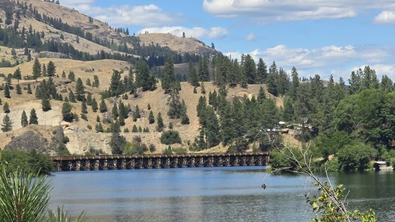 Ferry County Rail Trail Curlew Trailhead - Curlew, WA