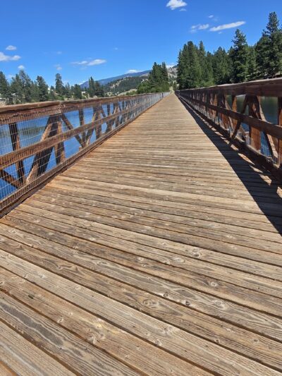 Ferry County Rail Trail Curlew Trailhead - Curlew, WA