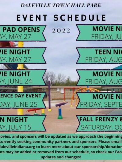 Daleville Town Hall Park and Splash Pad - Daleville, IN