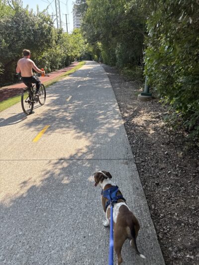 KATY Trail access for strollers - Dallas, TX
