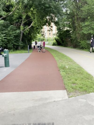 KATY Trail access for strollers - Dallas, TX