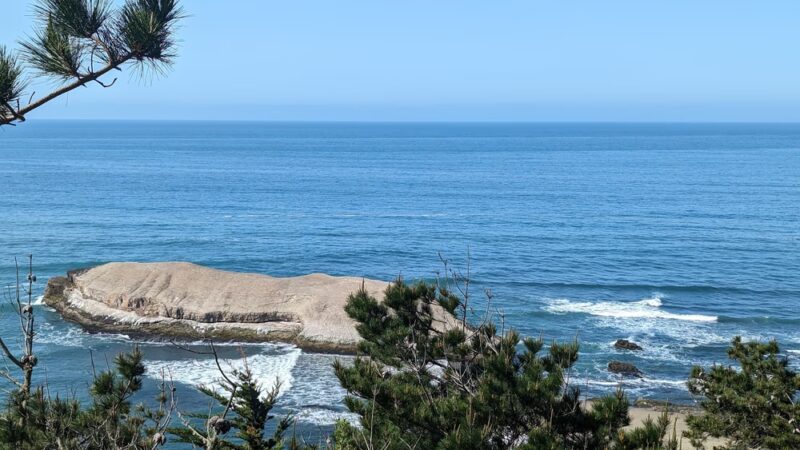 Greyhound Rock County Park - Davenport, CA